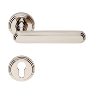CHIC - Lever Handle on rose in polished